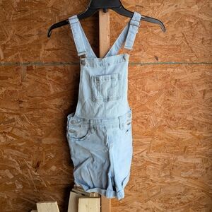 YMI Denim Blue Kids Bodysuit Overalls
